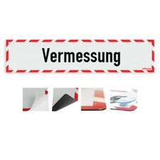Schild Vermessung