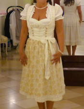 Hochzeitsdirndl, weiß, Größe 38, mit 2 verschiedenen Dirnblusen!