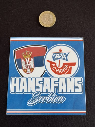 Hansa rostock aufkleber - hansa,