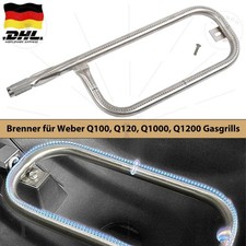 43.2cm Edelstahl Brenner Ersatzteile Brennerrohr für Weber Q100 Q120 Q1000 Q1200