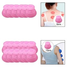 6 Stück Schröpfbecher  Schröpfset Vakuum Massagebecher Saugglocke