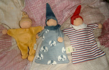 ❤ 3 x Alana DM ❤ Wichtel Schmusetuch Püppchen Kuscheltuch Puppe