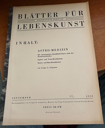 Blätter für angewandte