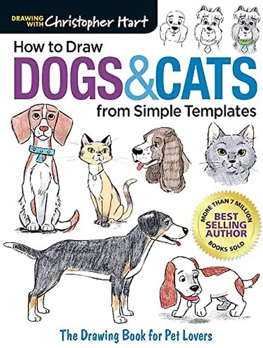 How draw dogs - draw, &