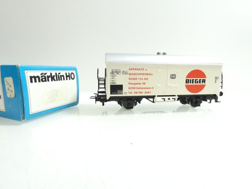 Märklin werbewagen bieger - märklin,