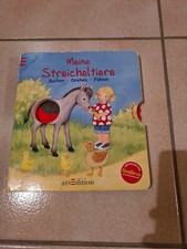 Baby/Kleinkinderbuch, Meine Streicheltiere: suchen, drehen, fühlen