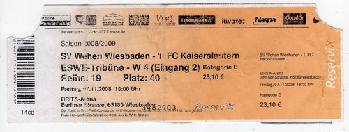 Ticket sv wehen - ticket,
