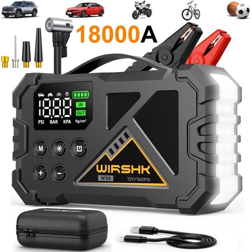 18000a 12v auto starthilfe mit - 18000a,