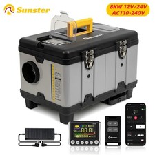 8kw 24v 240v dieselheizung - 8kw,