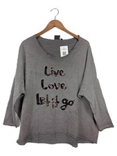 Anastacia Damen Pullover Grau