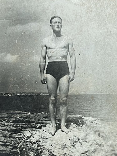 Original vintage foto muscle - original,