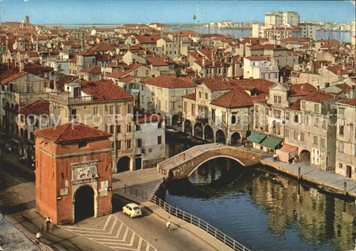 Chioggia venetien rundblick - venetien,