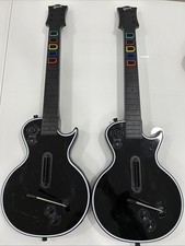 PS3 Gitarre schwarz ohne Empfänger / Dongle - Gibson - Les Paul -Für Guitar Hero