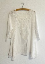 Tunika 40/42 Boho weiss