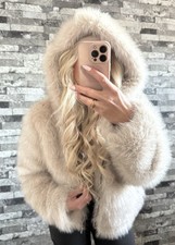 Damen Plüsch Warme Teddyfell