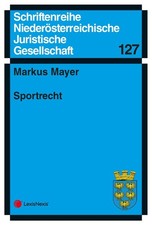 Sportrecht Markus Mayer