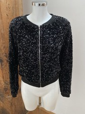 Vila Pailetten Blouson Jacke