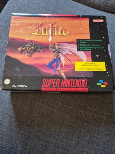 Lufia snes super - snes, nintendo