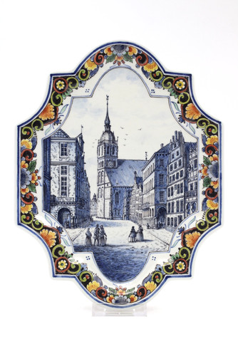 Delft wandteller - delft,