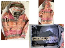Skijacke exxtasy Größe 36 Farbe multicoulour in sich gemustert wenig getragen
