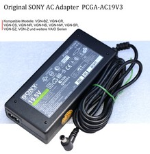 SONY NETZTEIL PCGA-AC19V3 19,5V 4,1A VAIO VGN-NR VGN-NS VGN-NW VGN-SR VGN-SZ MMA