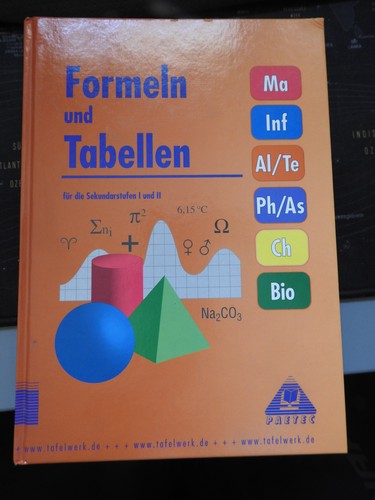 Tafelwerk formeln und tabellen - tafelwerk,