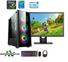 Fast Gaming PC Computer Bundle