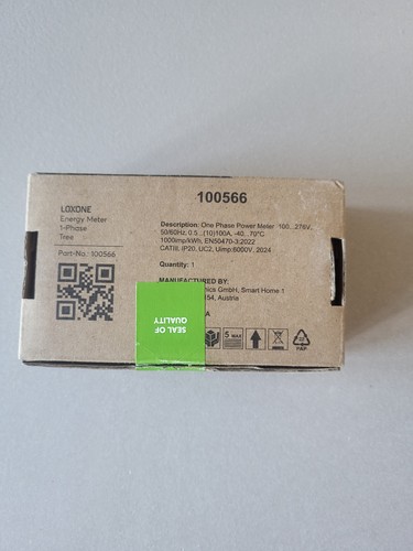 Loxone energy meter phase - energy,