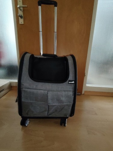 Hunderucksack mit trolley - hunderucksack,