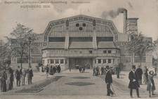 AK - Nürnberg - Bayrische Jubiläums Landesausstellung - Maschinenhalle - 1906