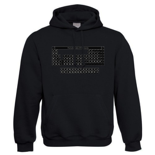 Eaks hoodie periodensystem - eaks®, "periodensystem
