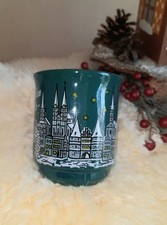 Glühwein Becher Tasse Lübeck Weihnachtsmarkt 1996 Holstentor Schierling Keramik 