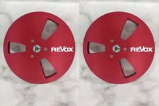 One Pair 7'' red Revox Tape