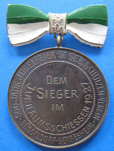 Alte medaille jagd - medaille, &