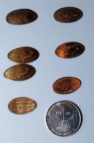 Prägemünzen elongated coin - ,,