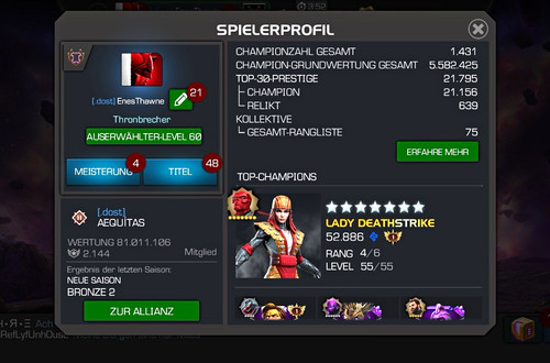 Marvel contest champions - contest,