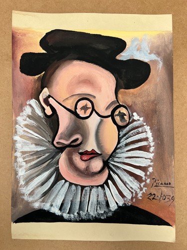 Pablo picasso - pablo, (handgemacht)