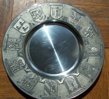 Zinnteller "Wappen Bayerische