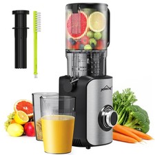 Slow Juicer Entsafter Elektrisch 220W Saftpresse Obstpresse  Für Obst und Gemüse