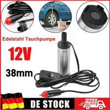 12V Edelstahl Tauchpumpe 38 mm