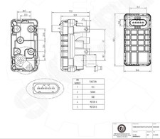 Turbolader Stellmotor für FORD Mondeo III JAGUAR X-type 2.0 TDCi 6NW008412 G-139