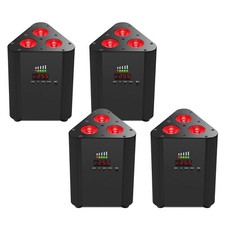 10X 120W Akku 3 LED Par DMX