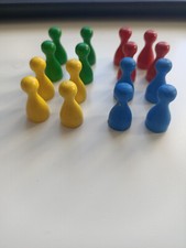 Spielsteine Holz 4 Farben Set