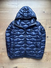 Blauer Daunenjacke Dunkelblau