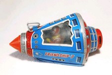 Friend Ship-7 SH Horikawa Made in Japan Space Capsule Space Toy um 1960