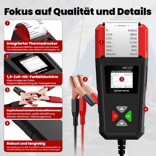 Auto batterietester kfz - auto,