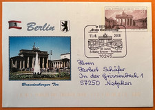Bund, Ganzsache, SSt. 80 Jahre S-Bahn Erkner-Potsdam, Brandenburger Tor, 2008