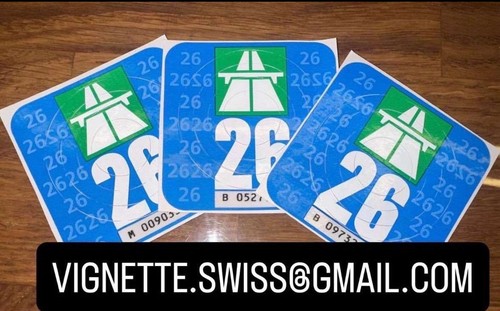 Vignette schweiz 2026 - vignette,