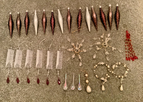 Konvolut christbaumschmuck - konvolut,