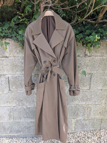 Trenchcoat lang vintage - trenchcoat,